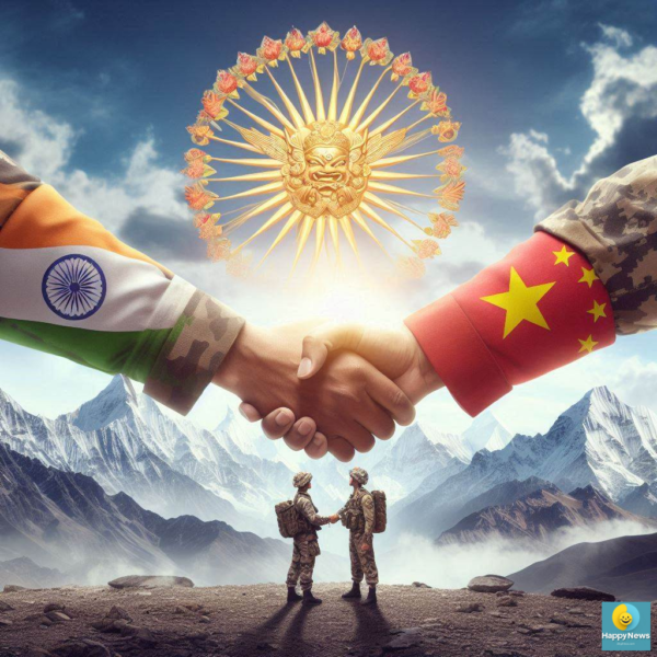 India China border friendship