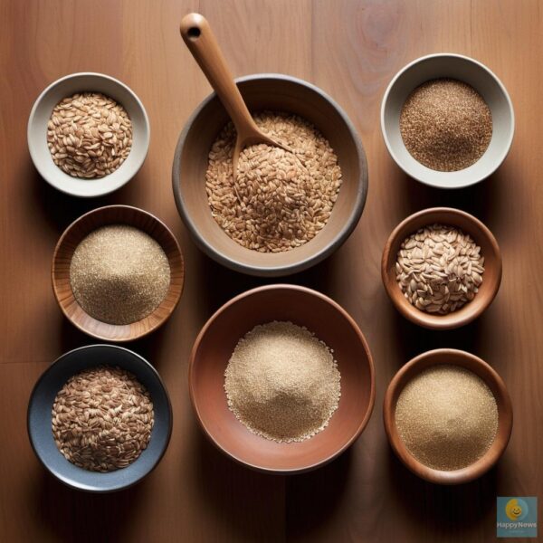 Quiona, Rye, Oats, Teff