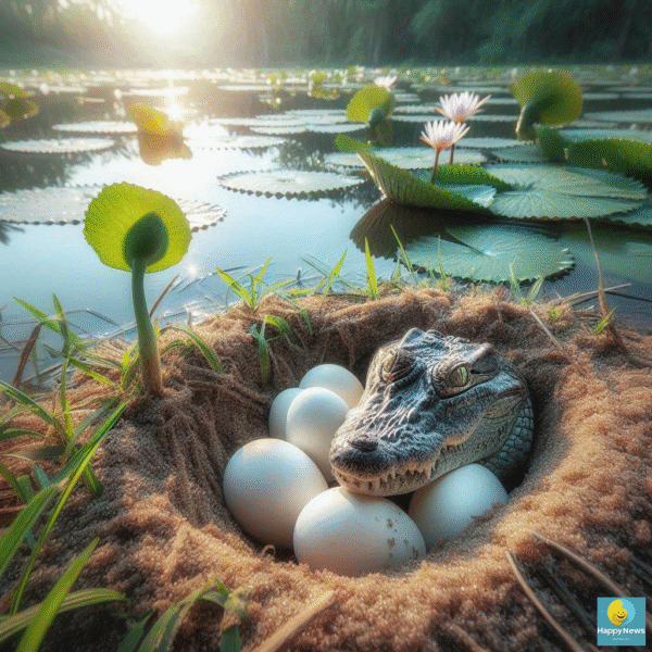 Siamese crocodile eggs